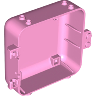 Lego Pod, Square 3 x 8 x 6 2/3 [Female] / Bright Pink