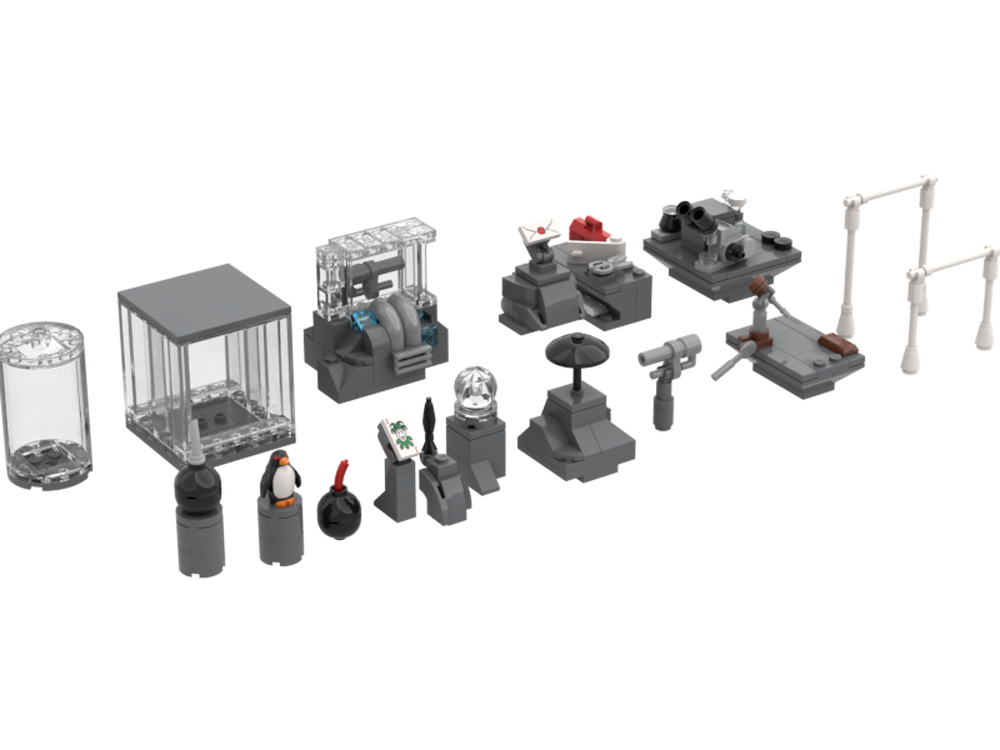 Lego Batcave Extras Pack