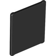 Lego Glass For Frame 1 x 3 x 3 / Black