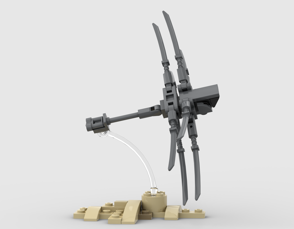 Lego Dune Ornithopter micro build