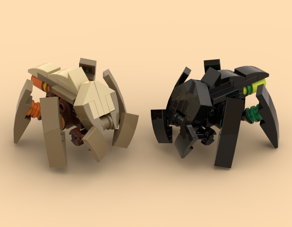 Lego Helldivers 2 warriors (minifig scale)