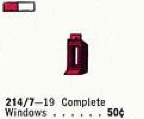 Lego 1 x 1 x 2 Window Frame