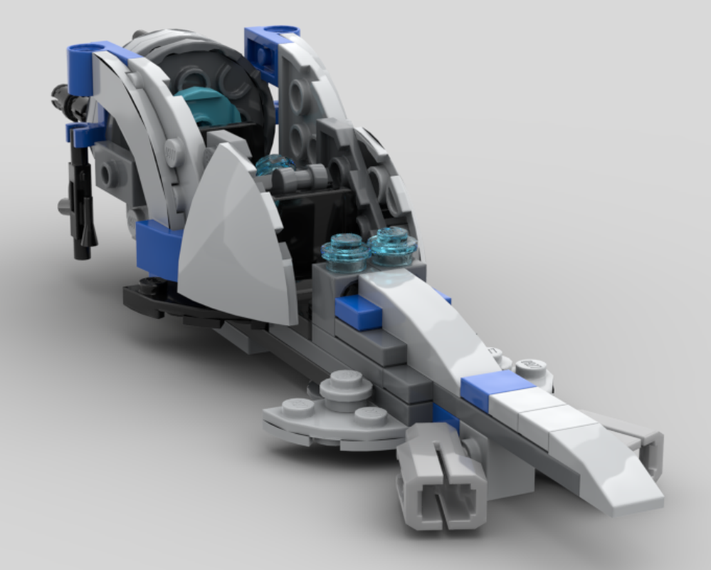 Lego 332nd "HAMMERHEAD" SPEEDER | Alt Build of 75372 Battle Pack