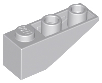 Lego Slope, Inverted 33 3 x 1 / Light Bluish Gray