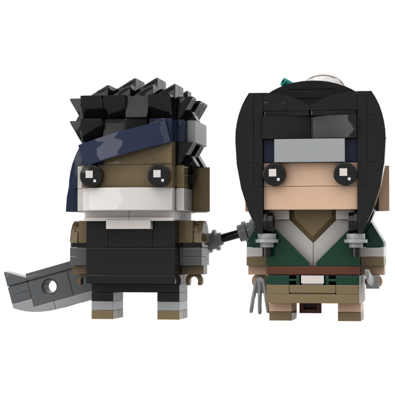 Lego Momochi Zabuza/Haku（Original Version）Naruto Brickheadz