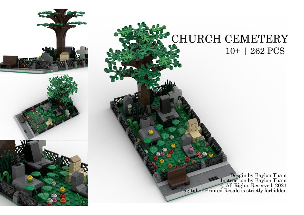 Lego CHURCH CEMETERY