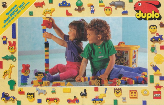 Lego 1992 Medium Duplo US (102317/102417-US)