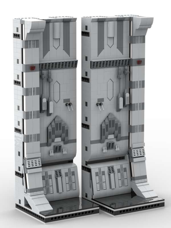 Lego Modular Hangar (Midi-Scale)- Modul 01