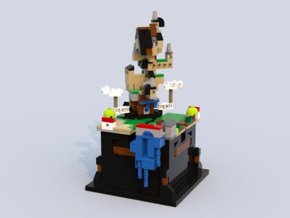 Lego Endless dancing with a castle (LEGO 21305)