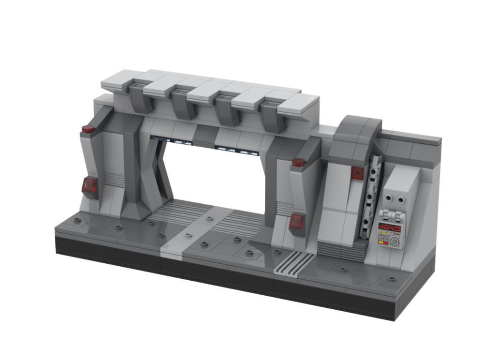Lego Lucrehulk Battleship Hallway
