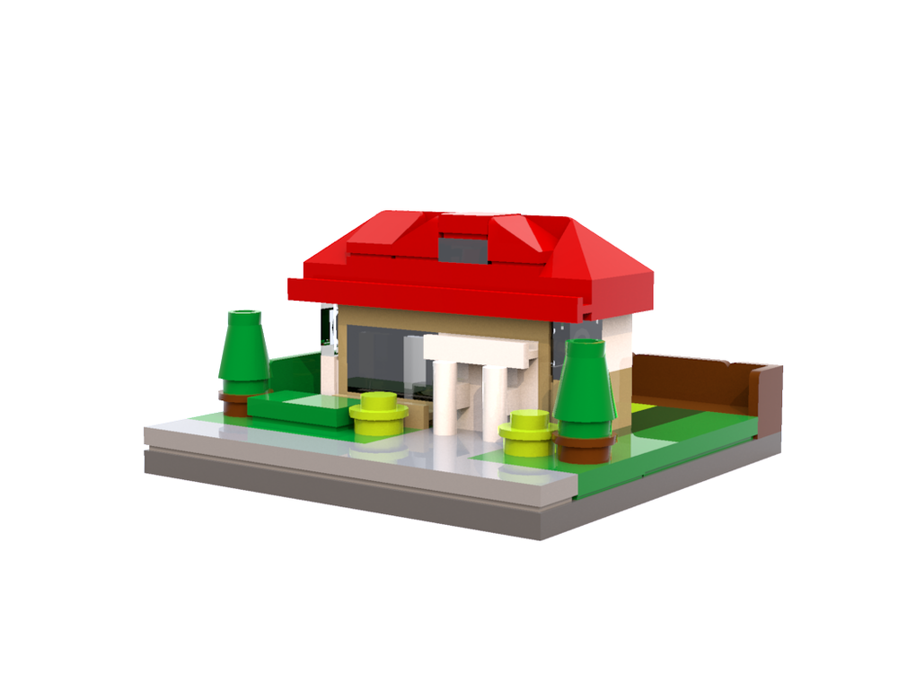 Lego NanoSuburbHouse