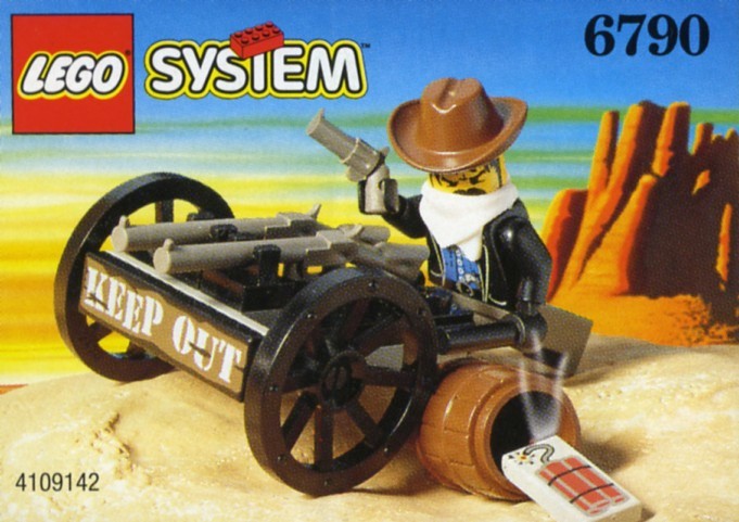 Lego Bandit's Wheelgun (Boxed)