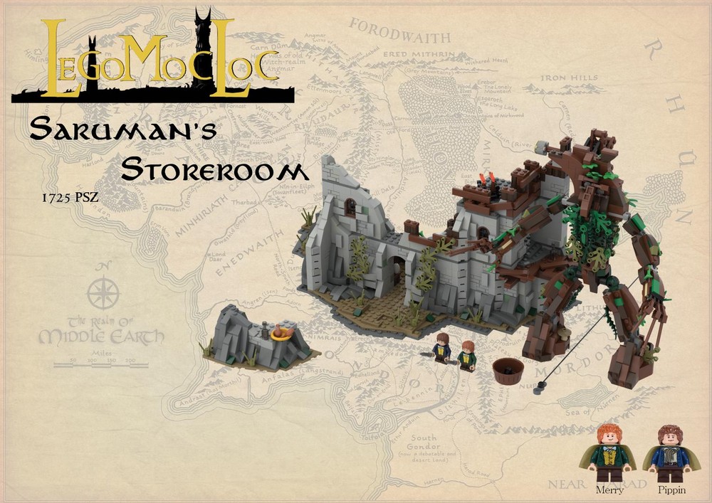Lego Saruman's Storeroom