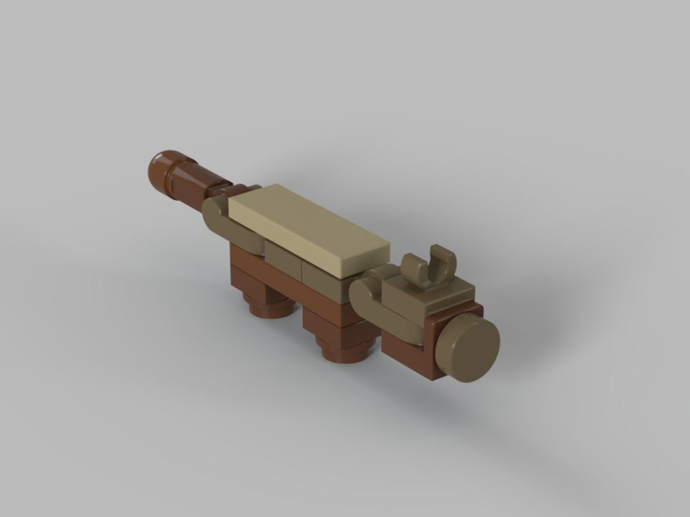 Lego Sable Ferret pet from Minecraft Dungeons