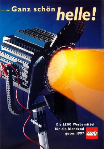 Lego 1997 Dealer Large German Advertising Material