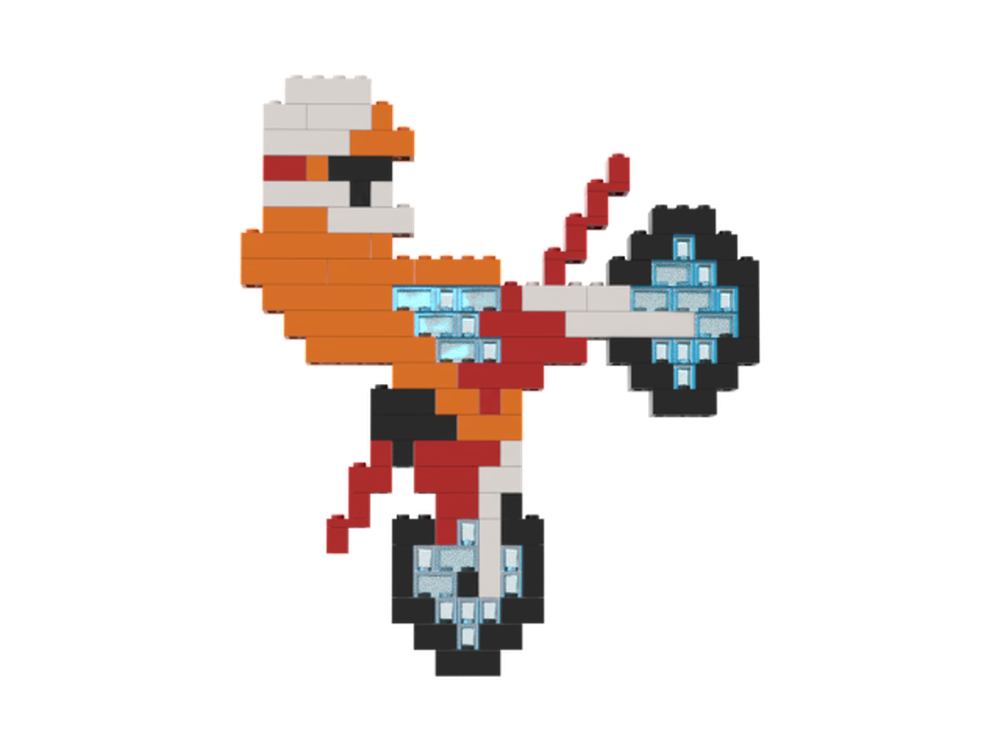 Lego dirtbikeguy