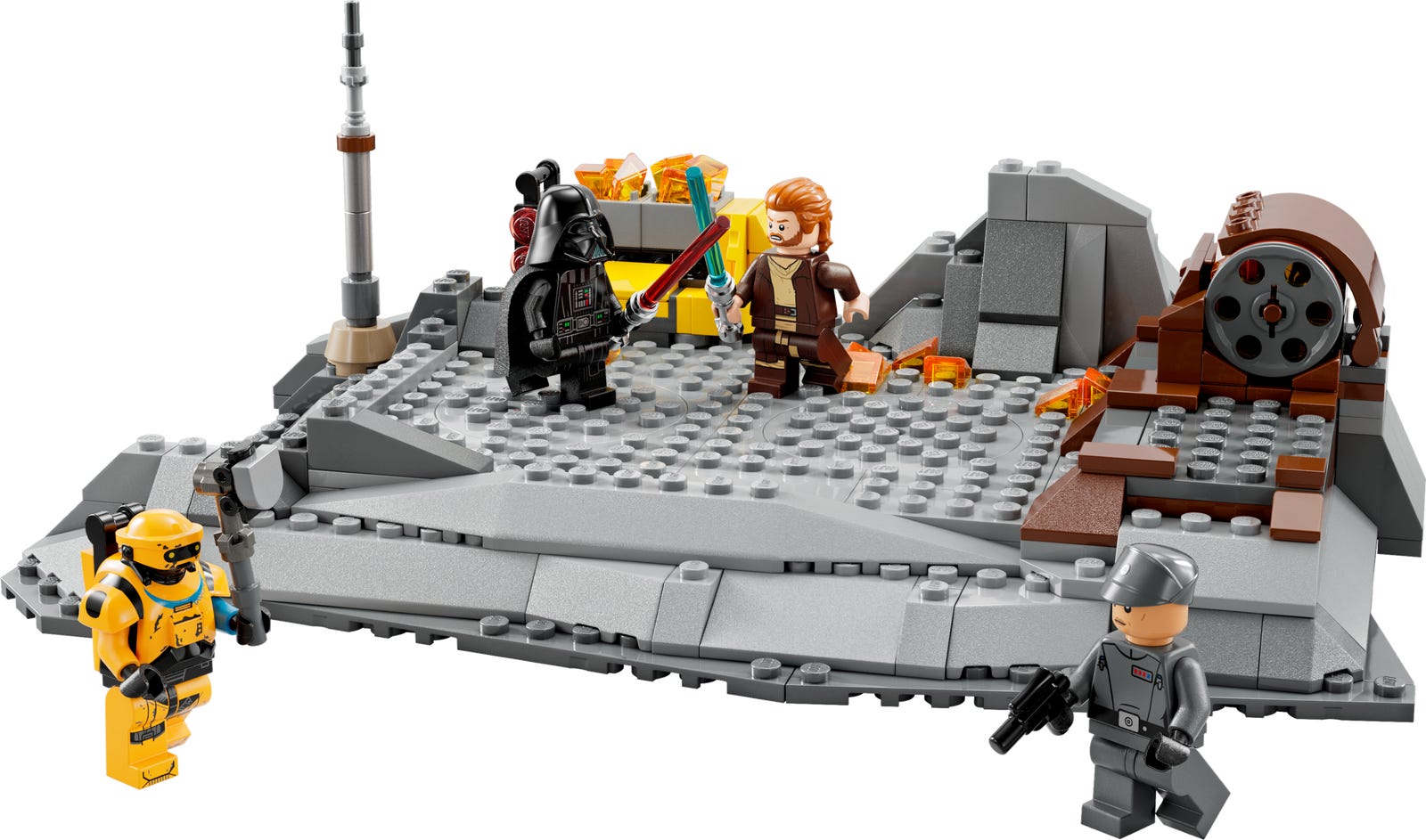 Lego Obi-Wan Kenobi vs. Darth Vader