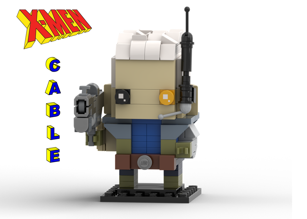 Lego Cable X-Men Brickheadz (Marvel)