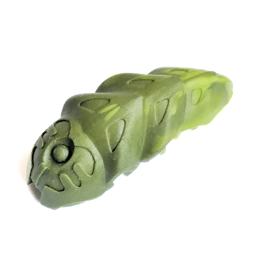 Lego Large Figure Accessory, Rahkshi Kraata Stage 3 with Marbled Lime Tail Pattern / Pearl Lime