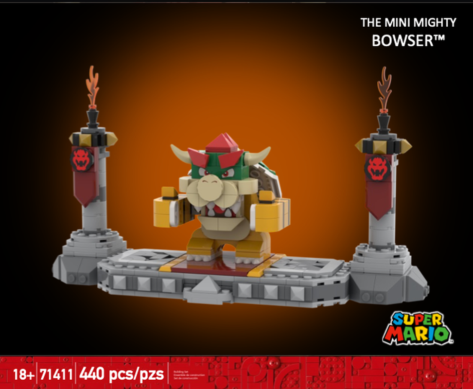 Lego The MINI Mighty Bowser