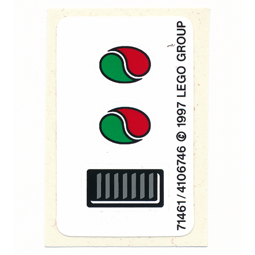 Lego Sticker Sheet for Set 8216-1 / [No Color/Any Color]