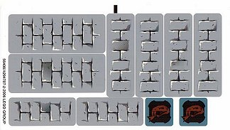 Lego Sticker Sheet for Set 8813-1, 8823-1