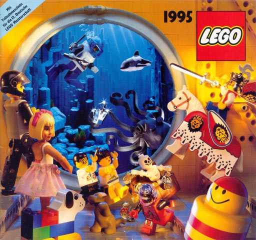 Lego 1995 Large German (Mit Teilnahmeschein für die 12. Deutsche LEGO Meisterschaft - 923.963-D)