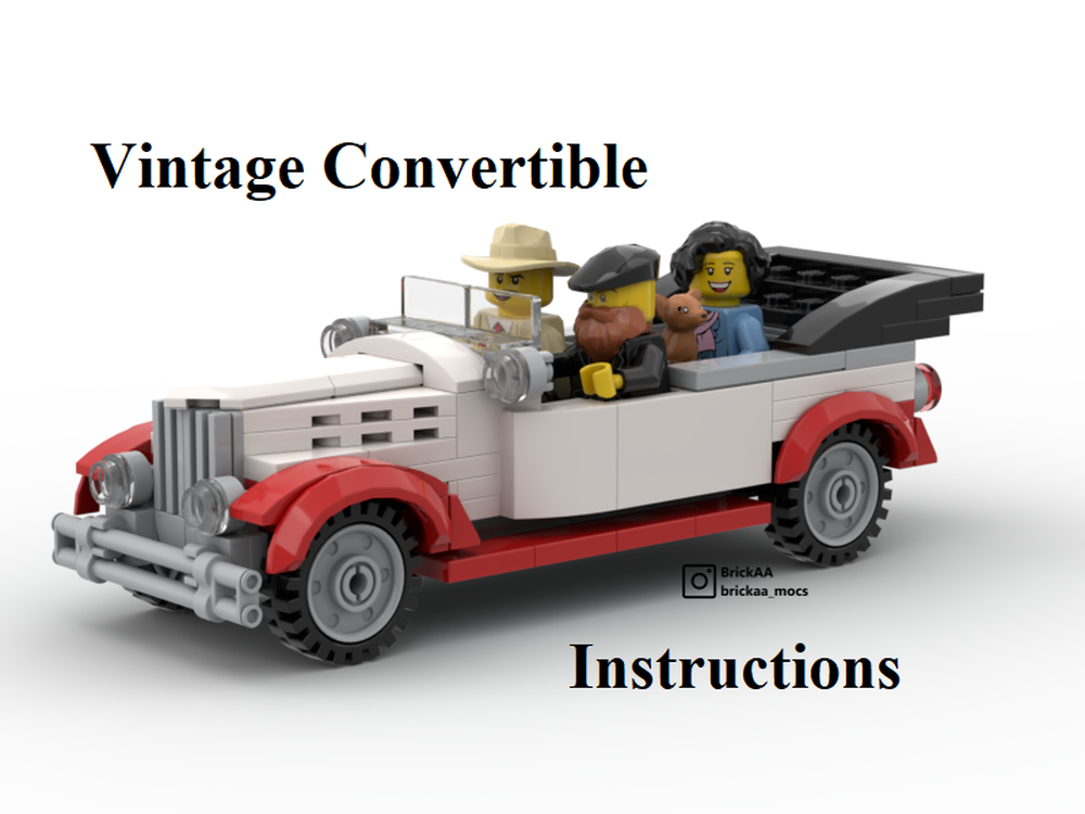 Lego Vintage convertible