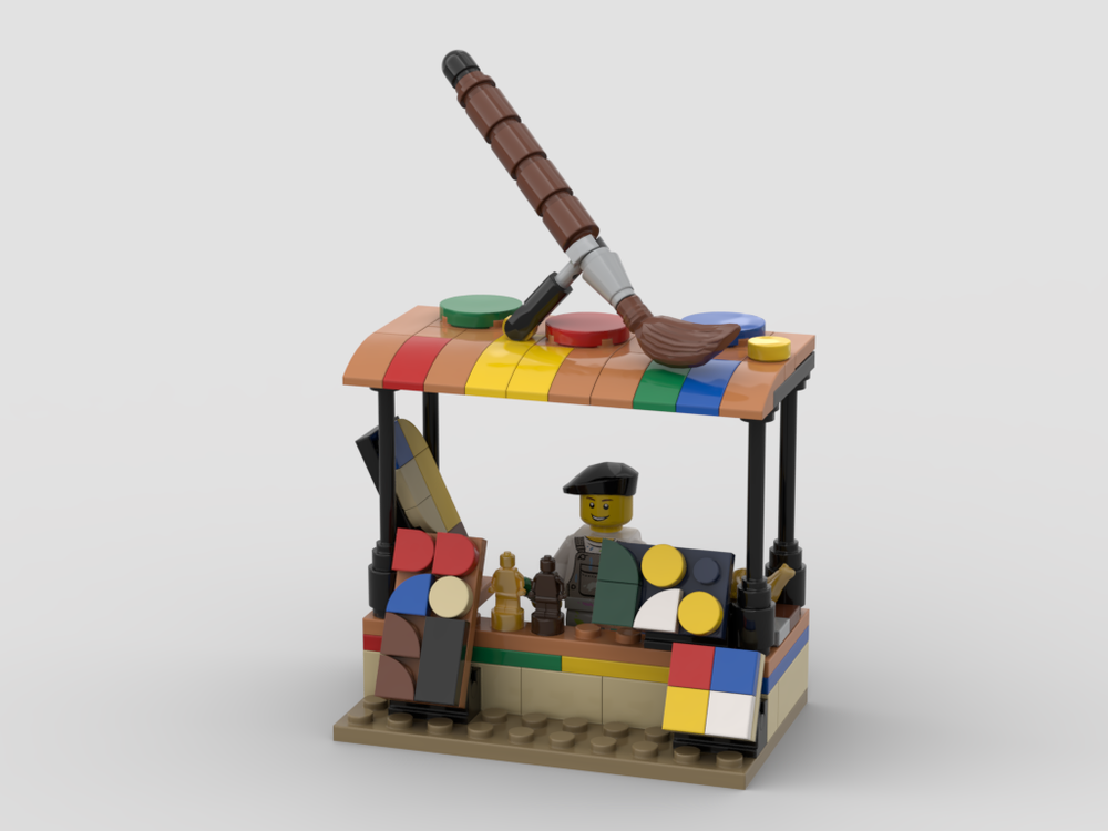 Lego Art Stand