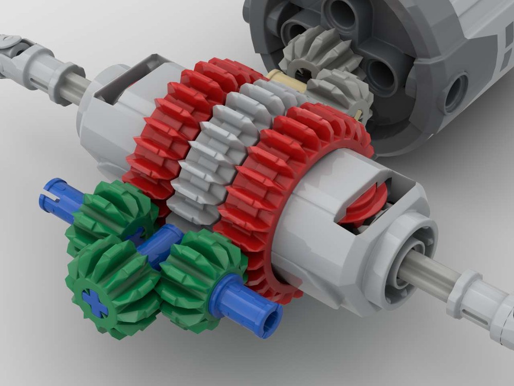 Lego Limited-Slip Differential (not Torsen) (LSD)