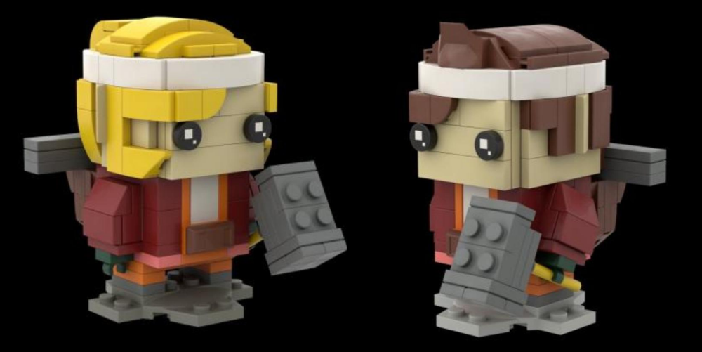 Lego Scrap Mechanic Brickheadz