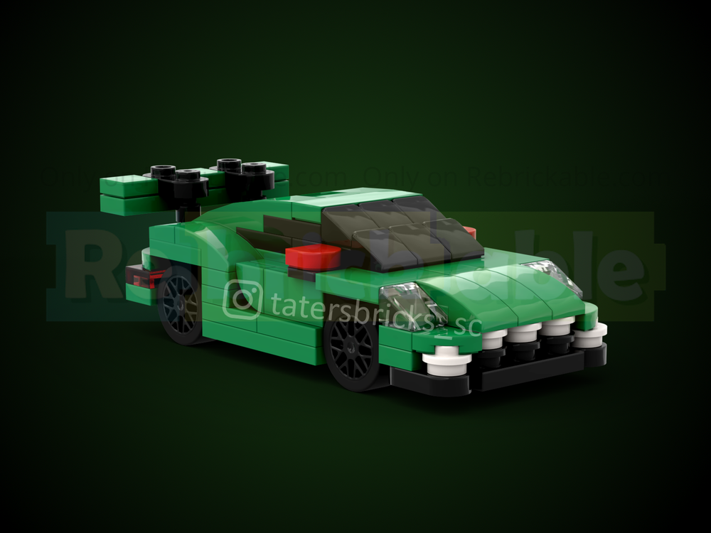 Lego Porsche 911 GT3 R "Rexy" 5 wide