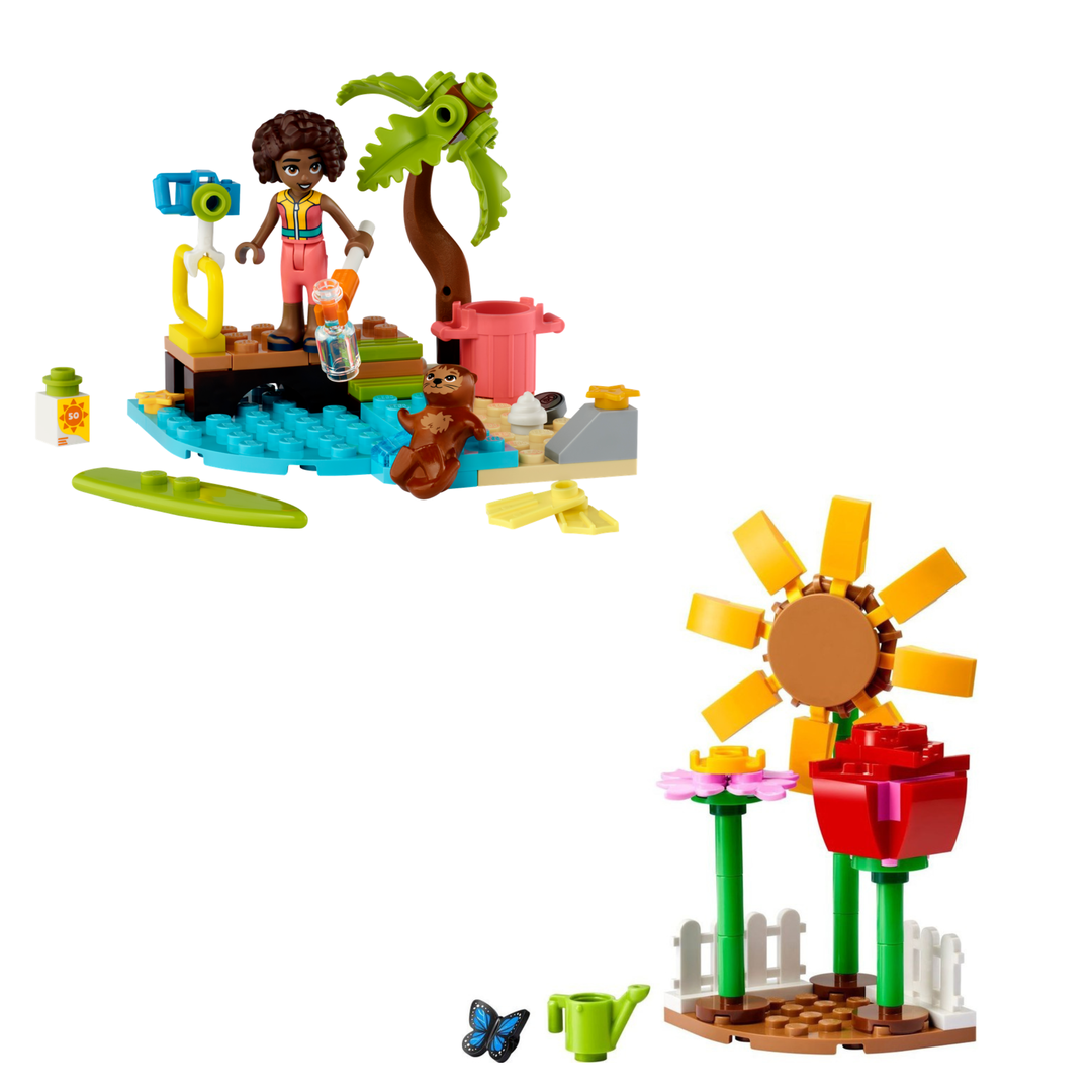 Lego Flower Garden & Beach Cleanup Bundle