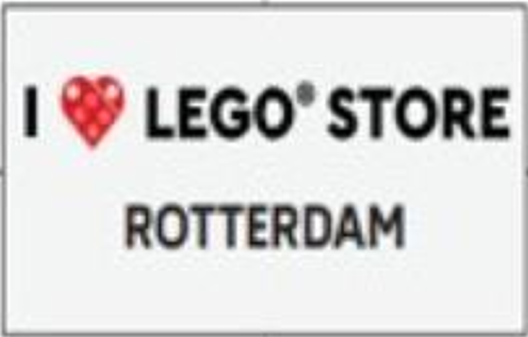 Lego I [Heart] LEGO Store Rotterdam Tile
