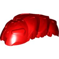 Lego Large Figure Accessory, Rahkshi Kraata Stage 2 with Marbed Blue Tail Pattern / Red