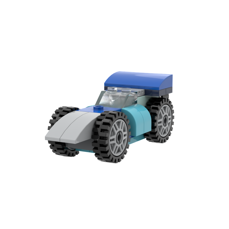 Lego 10696: Small Race Car (Blue)