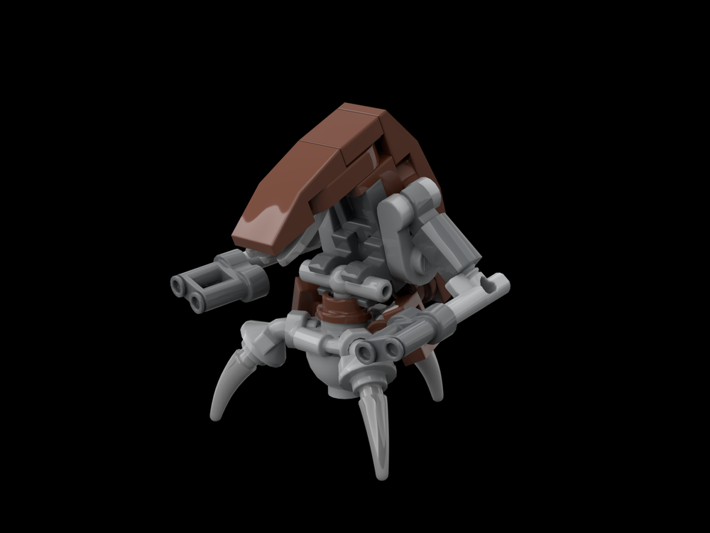Lego Droideka - Minifigure Scale