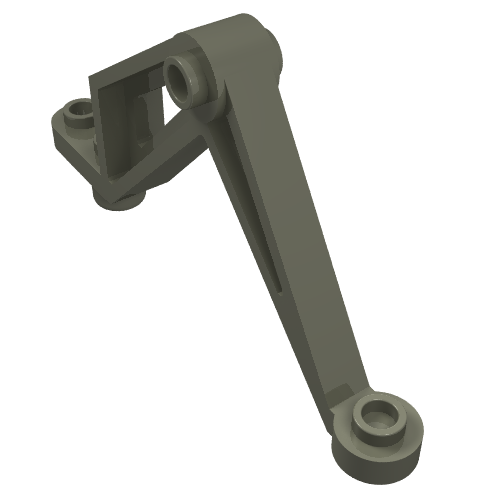 Lego Support Leg Small [Insectoids] / Dark Gray