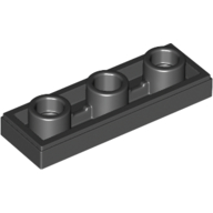 Lego Tile Special 1 x 3 Inverted with Center Hole