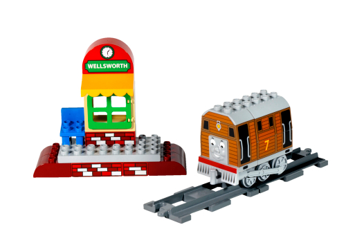 Lego Toby at Wellsworth Station