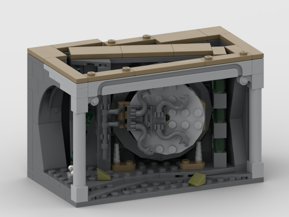Lego Entrance to the Secret Chamber