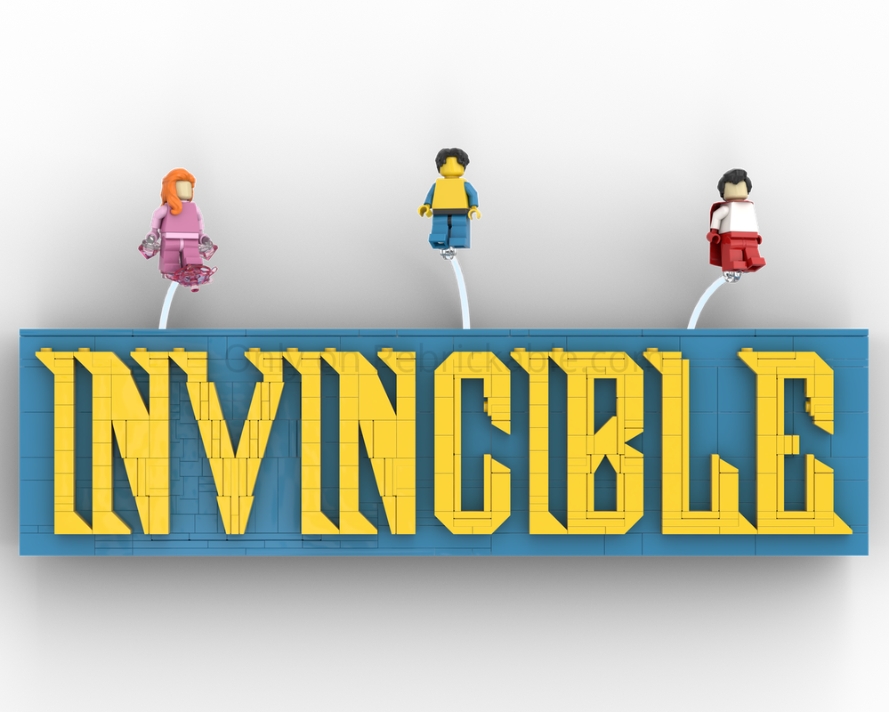 Lego INVINCIBLE title card