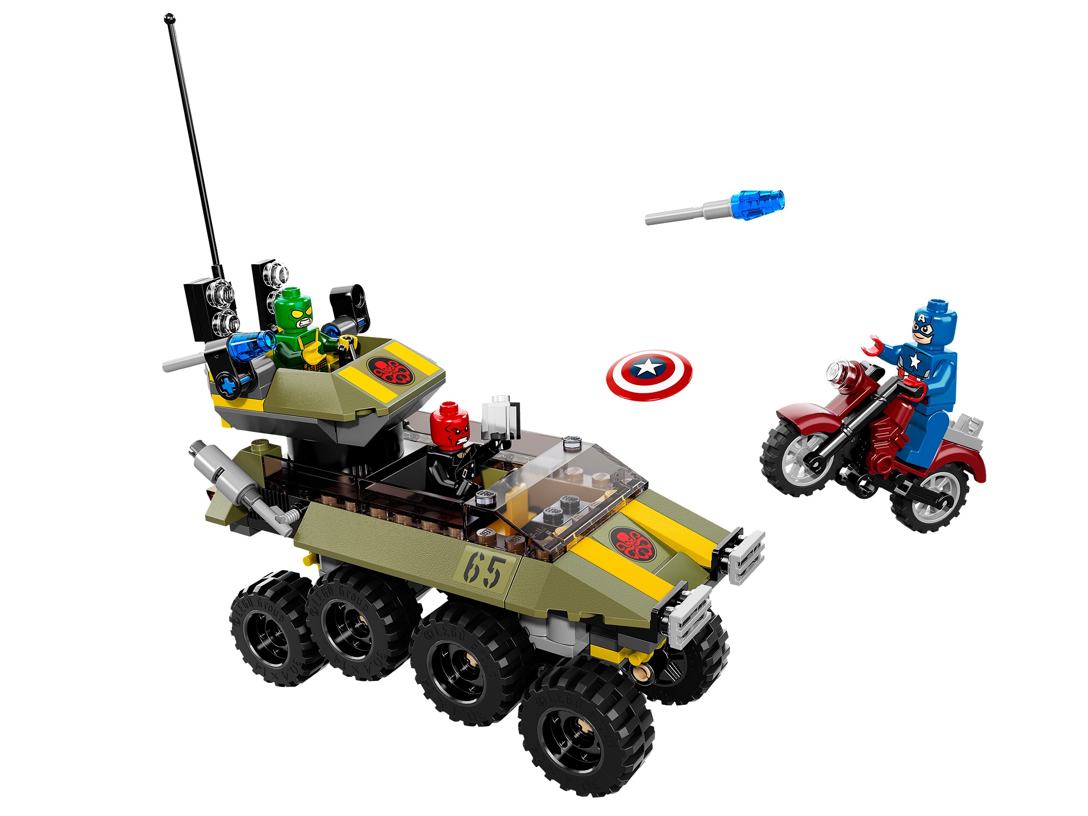 Lego Captain America vs. Hydra
