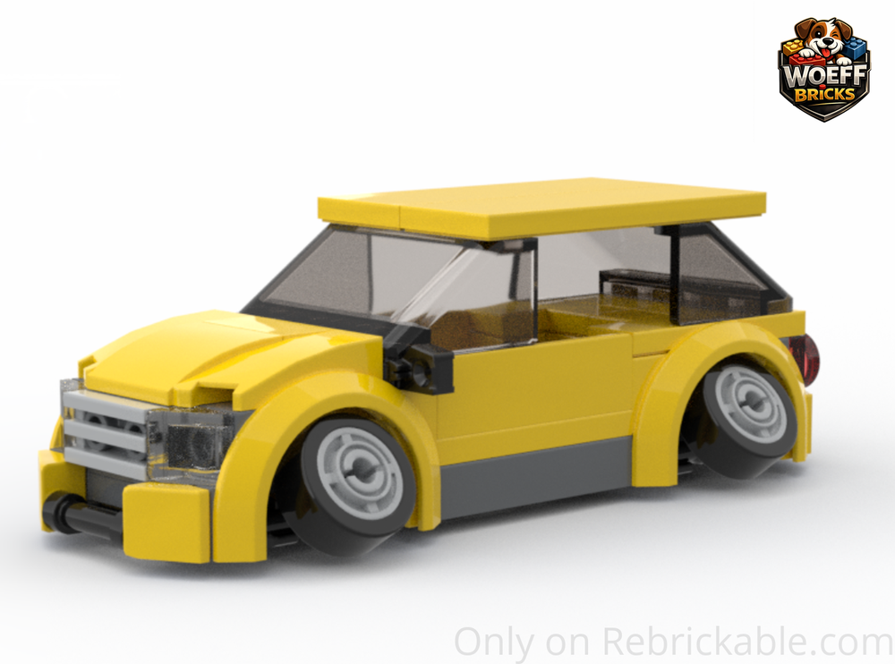 Lego Yellow car