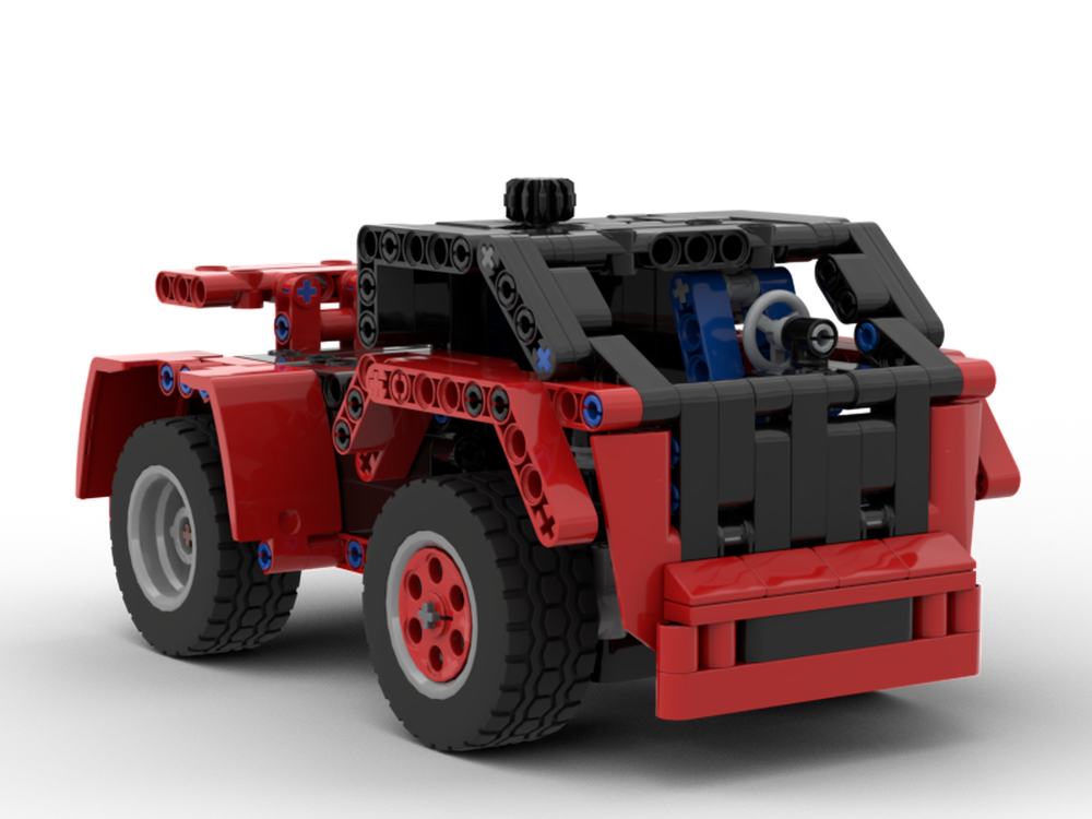 Lego Mercedes Benz FIA Race Truck with HOG steering