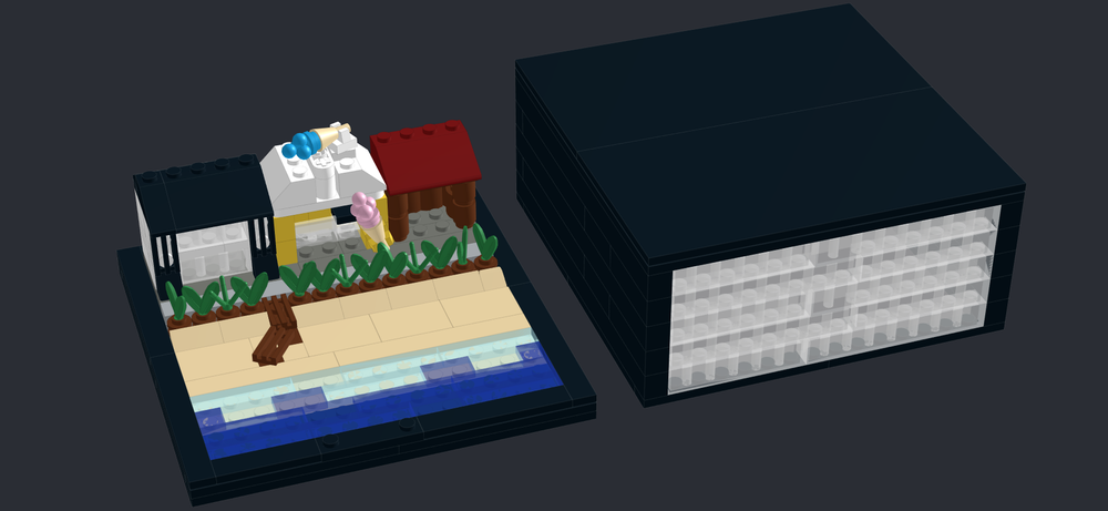 Lego Beach with Box