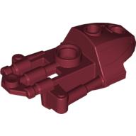 Lego Large Figure Limb Cover (Toa Inika) / Dark Red