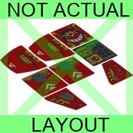 Lego Sticker Sheet for Set 80040-1