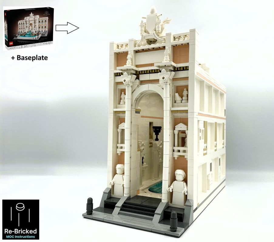 Lego Roman Baths Alternate build of 21062