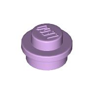 Lego Plate Round 1 x 1 with Solid Stud / Lavender